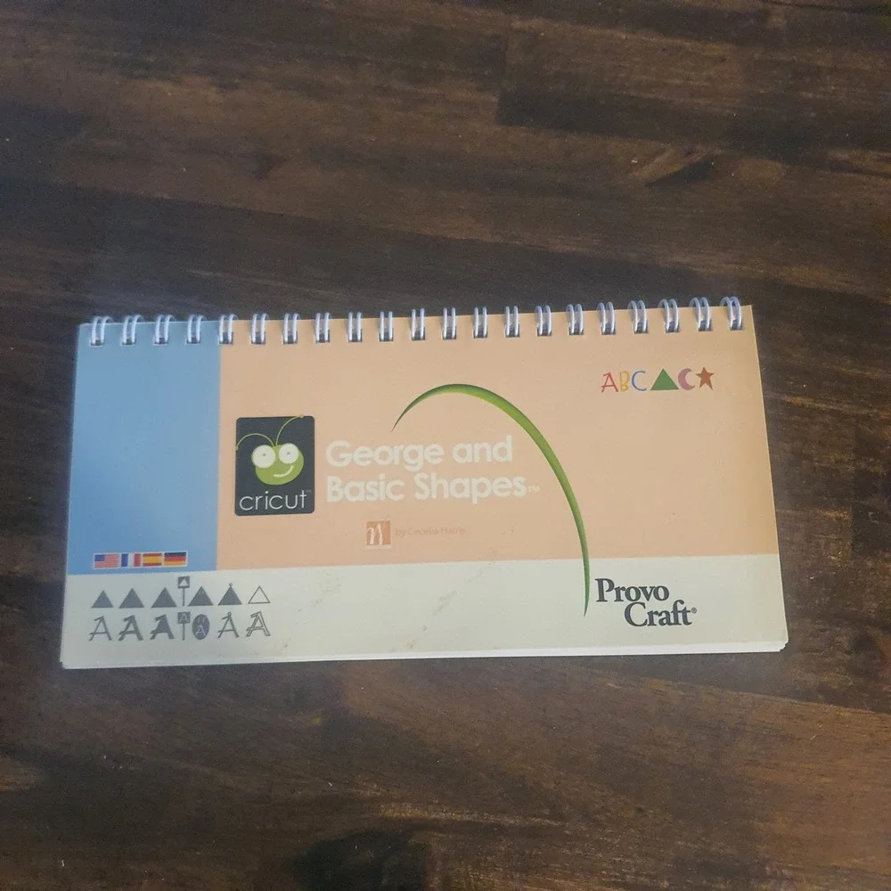Cricut George and Basic‎ Shapes Font Cartridge Provo Craft 29-0025 Scrapbooking